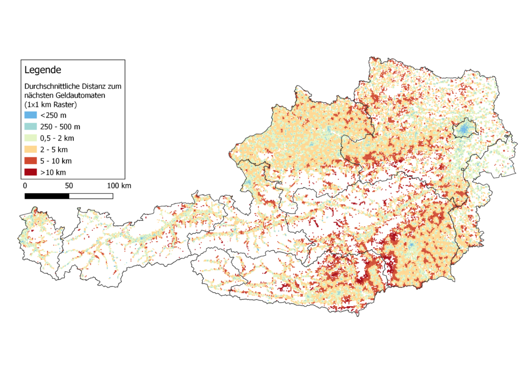 Bankomaten in Österreich